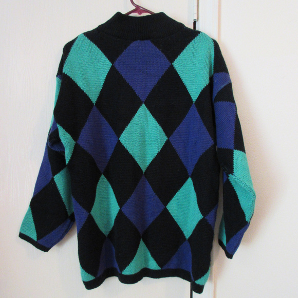 MICHAEL CARRIE Petite KNIT SWEATER TUNIC Small - Picture 3 of 3
